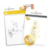 EXP Factors Stencil Spark Joy: Decorative Flowers
