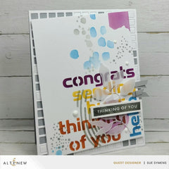 Stencil Art: Nature Splashes Layering Stencil Set (6 in 1)