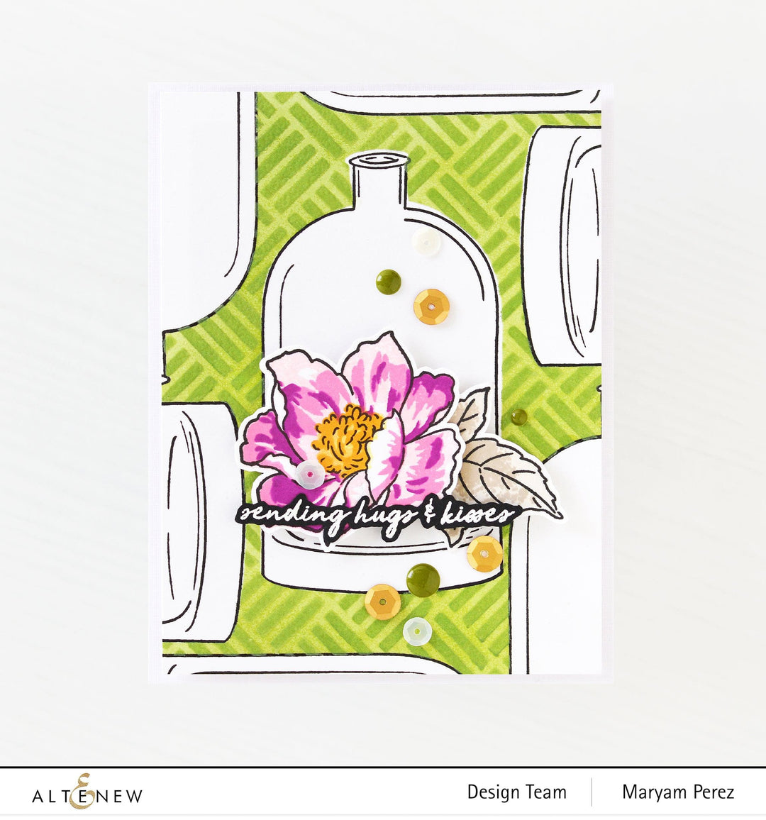 Photocentric Stencil Versatile Vases 2 Mask Stencil Set