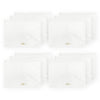 White Zip 'n' Keep Pouches Bundle (12 pcs)