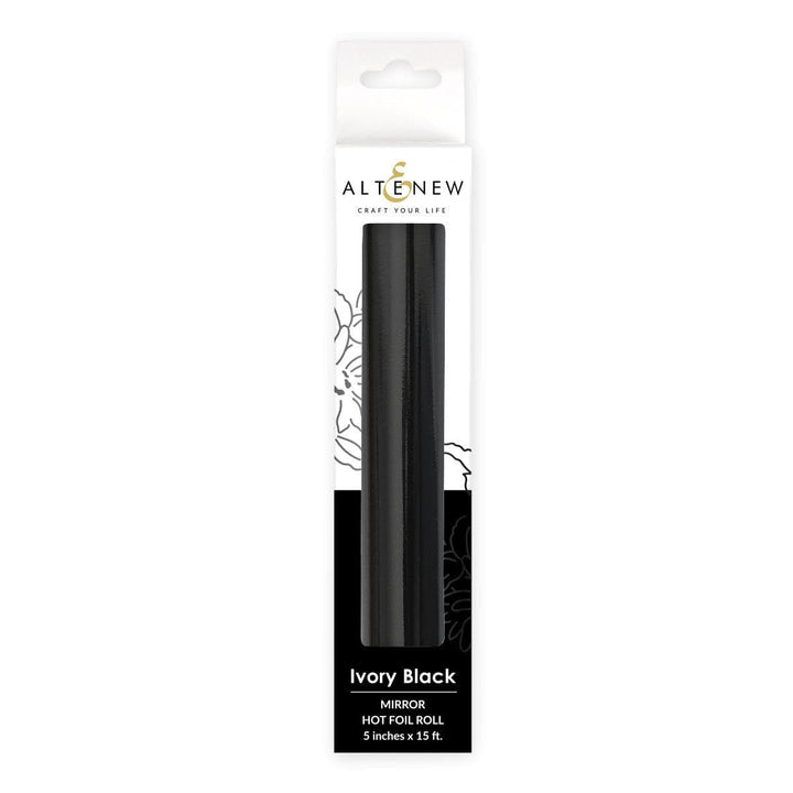 Hot Foil Roll - Ivory Black (Mirror)