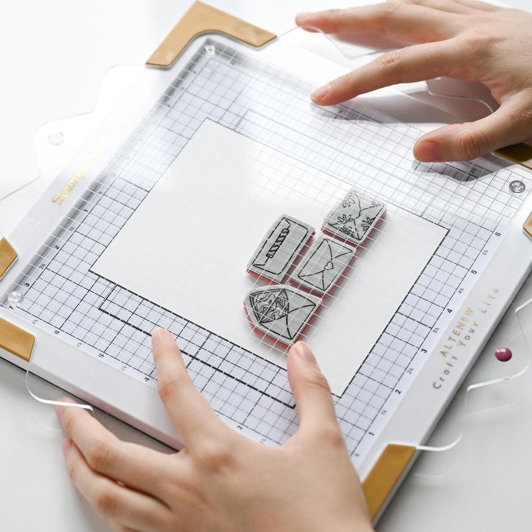 Stampwheel - SlimGrip Sticky Mat (White)