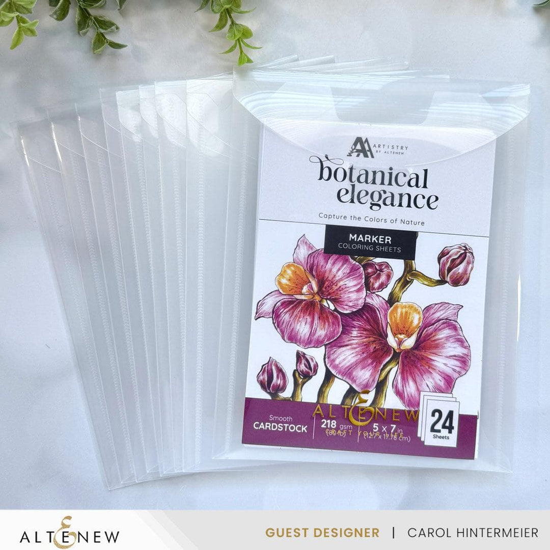 Storage Pockets: 6.5" x 8.5" (20 pieces/set)