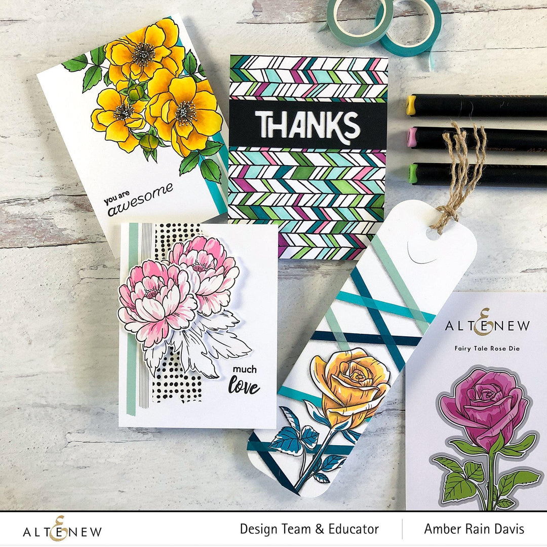 XF Tape Washi Tapes Cool Summer Night Slim Washi Tape Set