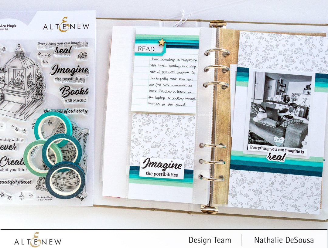 XF Tape Washi Tapes Cool Summer Night Slim Washi Tape Set