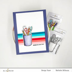 XF Tape Washi Tapes Red Sunset Slim Washi Tape Set
