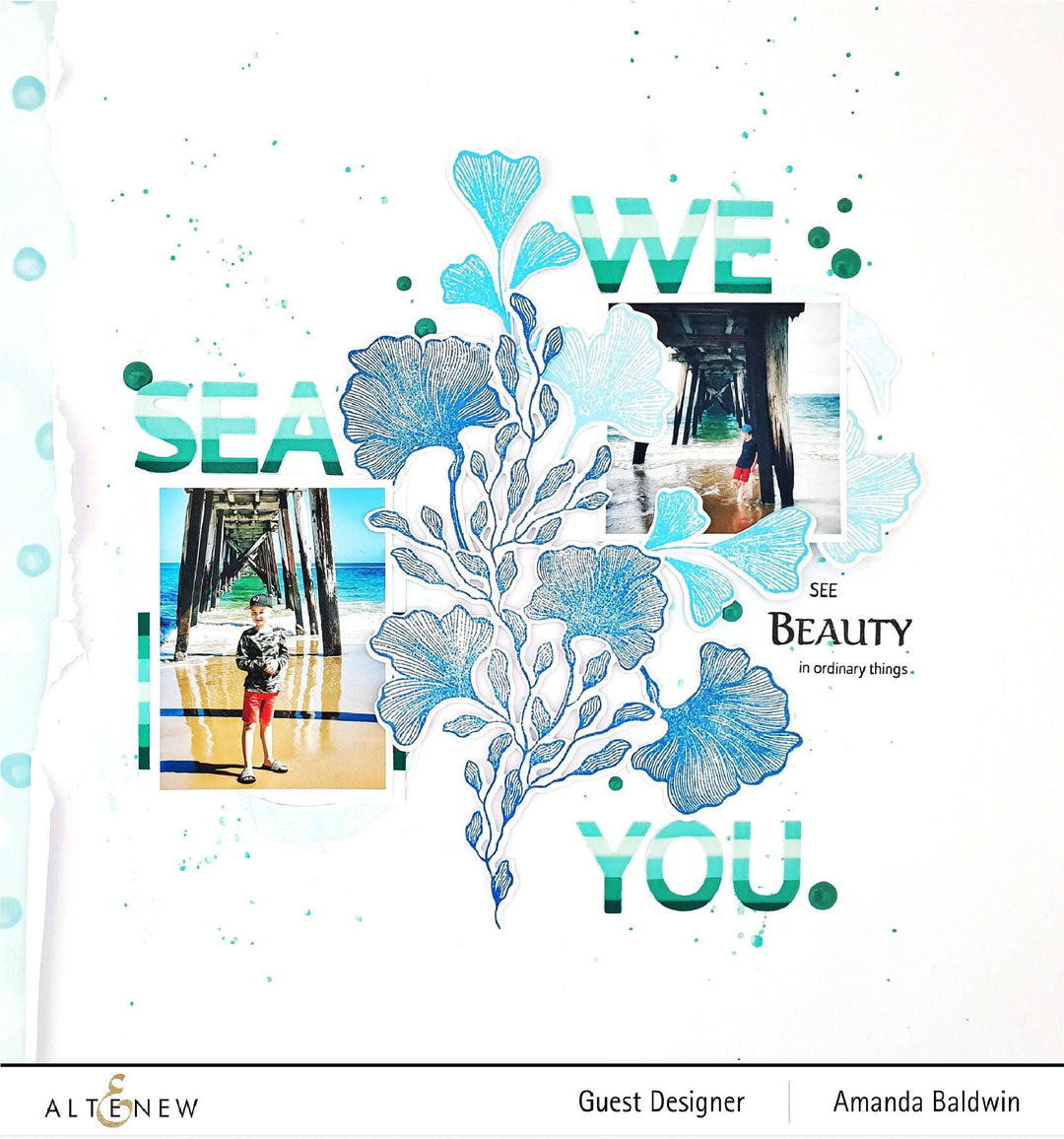 XF Tape Washi Tapes Sea Shore Slim Washi Tape Set