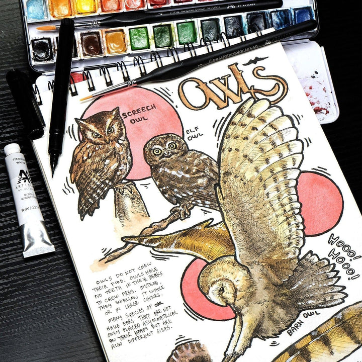 Artists' Watercolor 24 Pan Set
