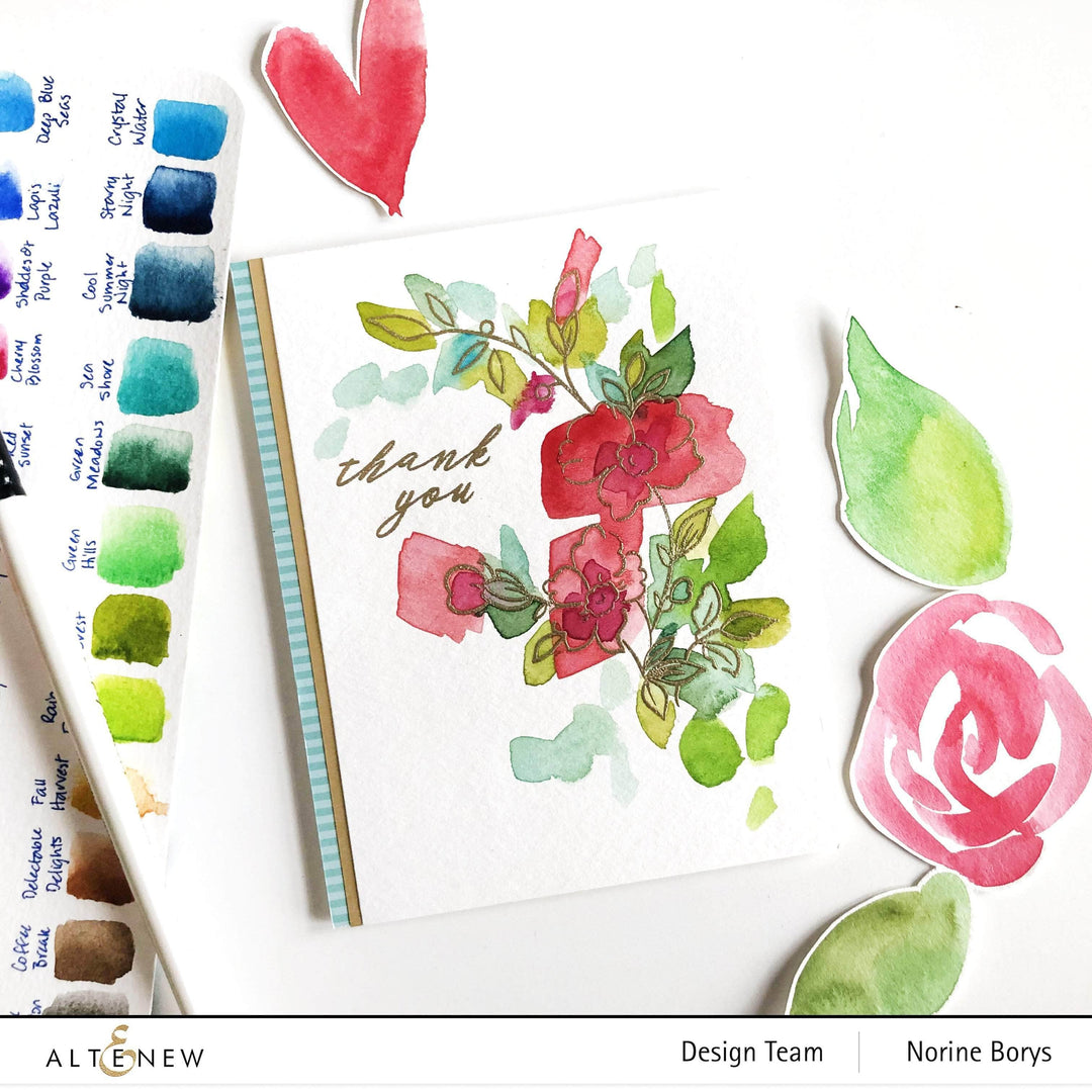 Be Creative Arts Crafts Watercolor Artists' Watercolor 24 Pan Set