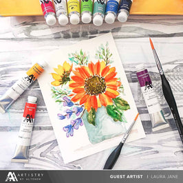 Artists' Watercolor Tube - Permanent Yellow Deep - (PY.65)