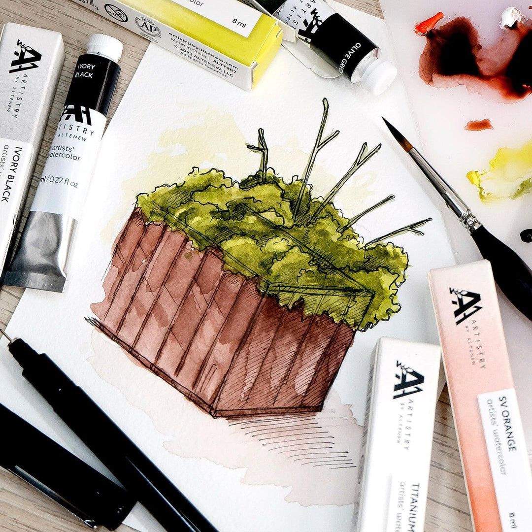 Split Primary Watercolor Bundle