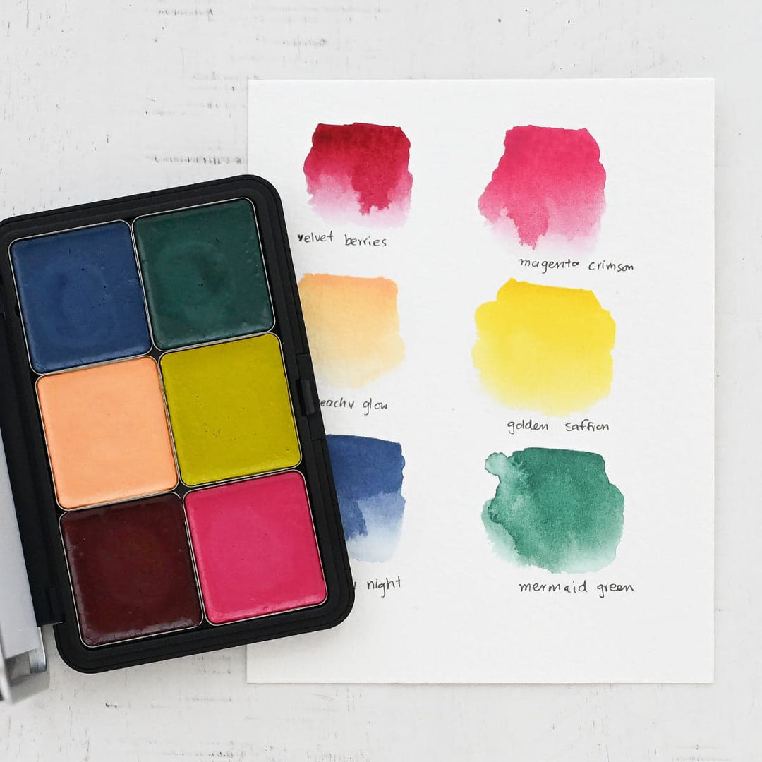 Watercolor Compact - Moody Brights