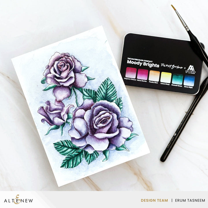 Watercolor Compact - Moody Brights