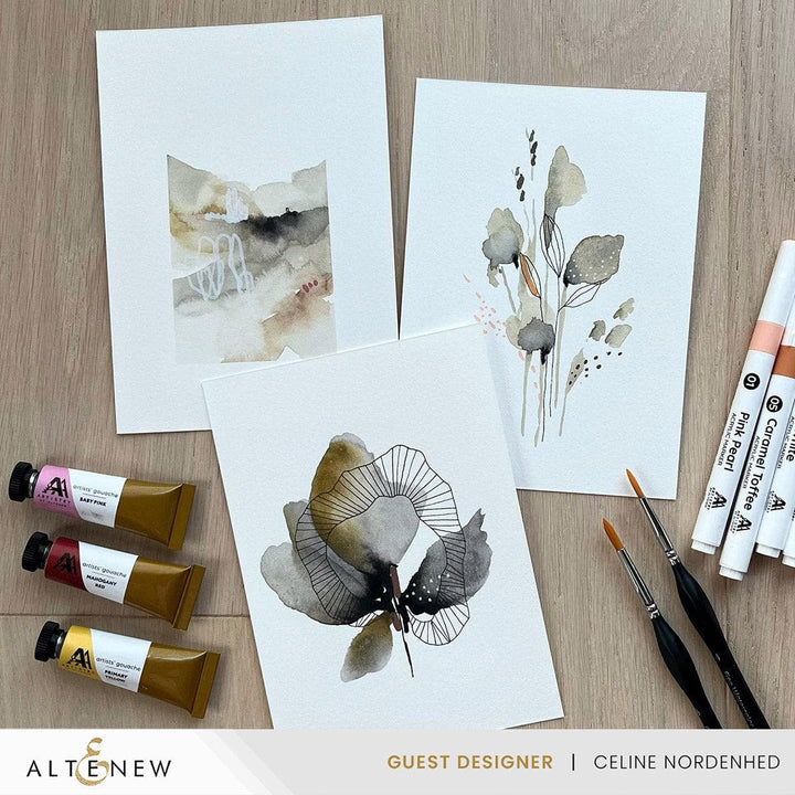 Watercolor Paper Set (Cold-Pressed, 5" x 7" Loose Sheets, 10 sheets/set)