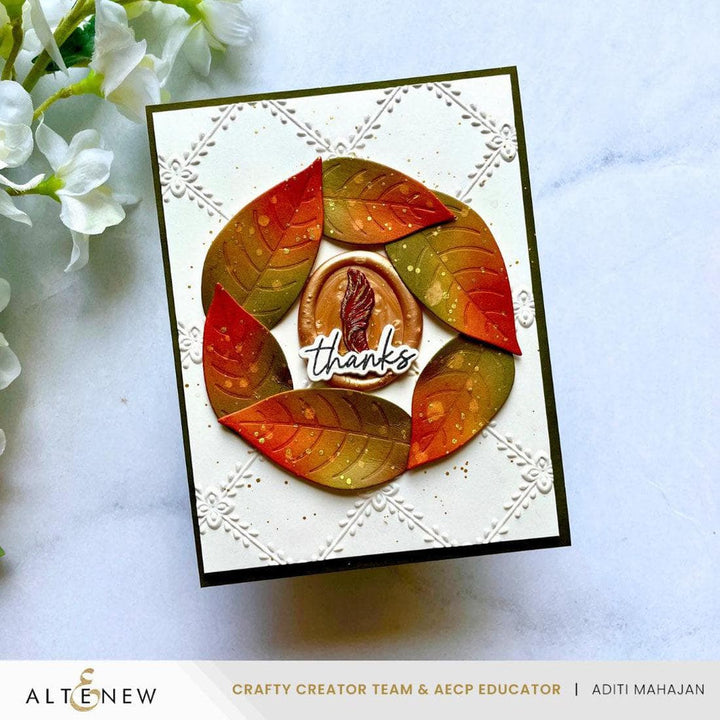 Graceful Feather Wax Seal Stamp