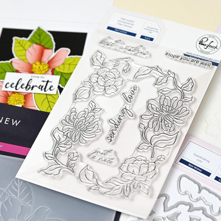Altenew Workshop Altenew x Pinkfresh Studio : Posy Party Mix Class
