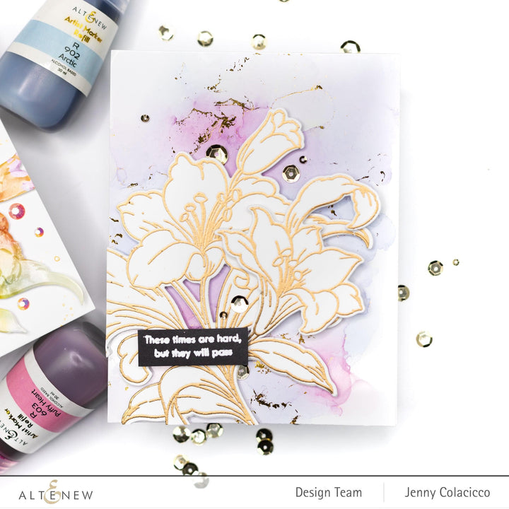 Altenew Craft Your Life Project Kit Craft Your Life Project Kit: Feathered Lilies