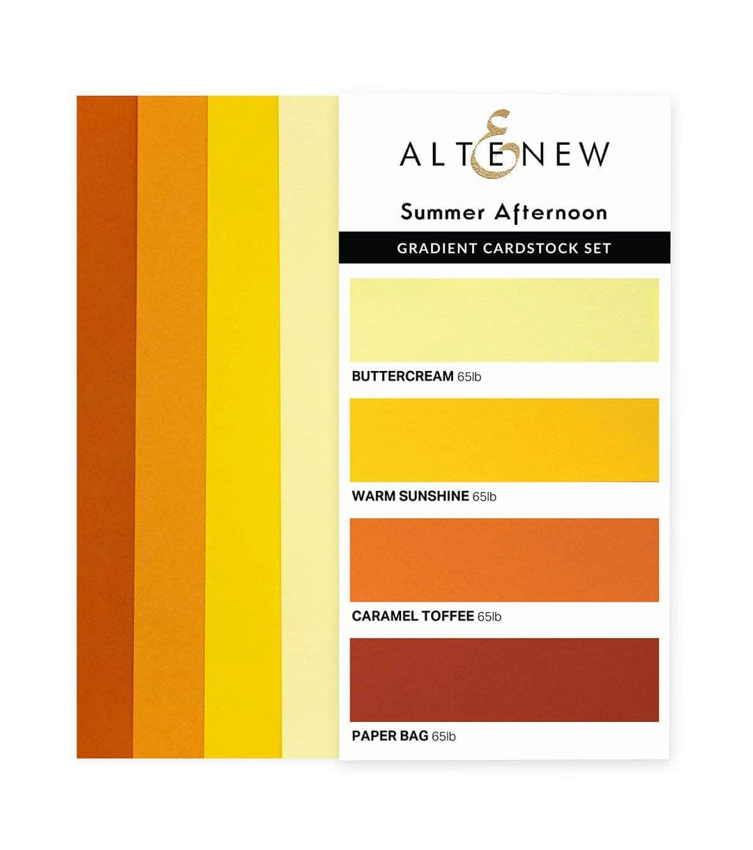 Altenew Paper Bundle New Purple & Summer Afternoon Gradient Cardstock Bundle